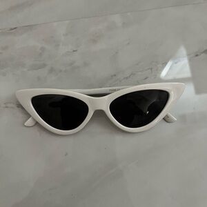 White sunglasses